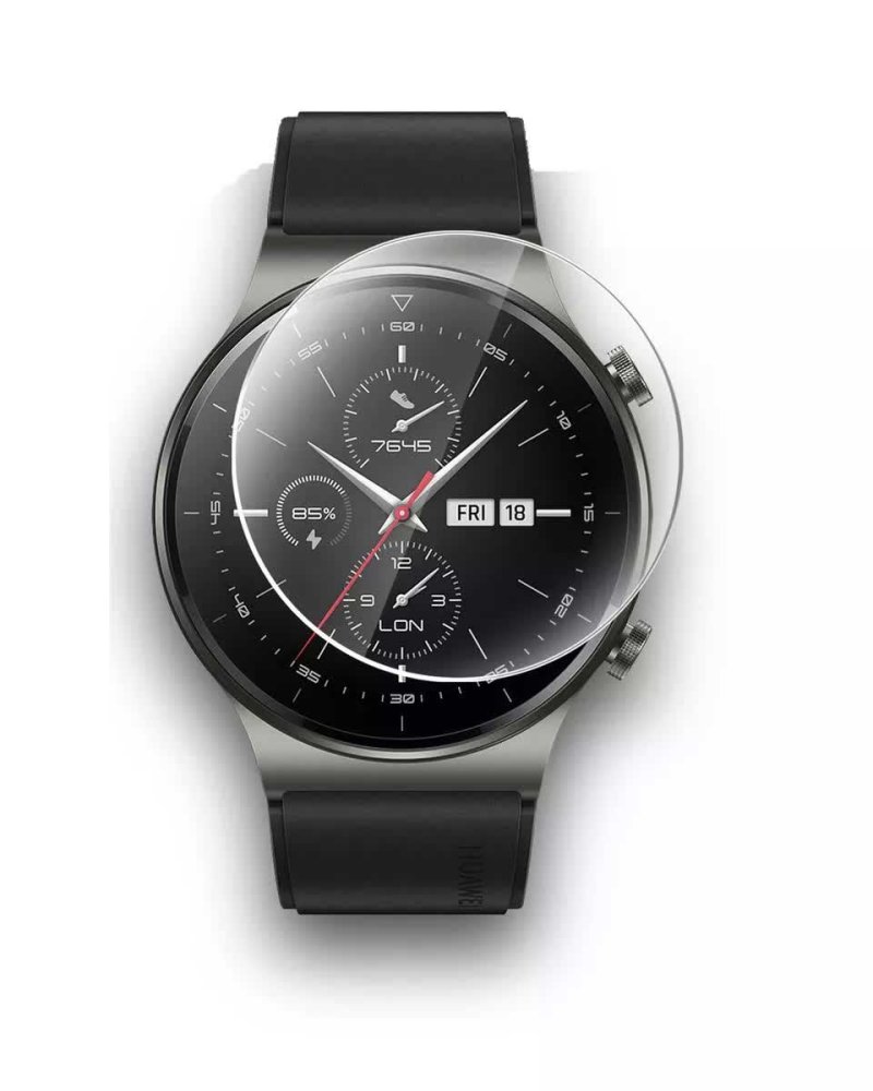 Защитное стекло Hybrid Glass для Huawei Watch GT 2 Latona (46mm)