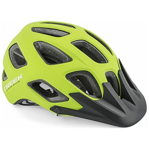 Шлем 8-9001495 спортитный CREEK HST 163 17 отверстий, ABS HARD SHELL/EPS матовый-зелено-черный 57-60см AUTHOR