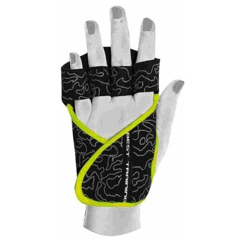 Перчатки CHIBA Lady Motivation Glove (XS, черный/серый/неоновый)