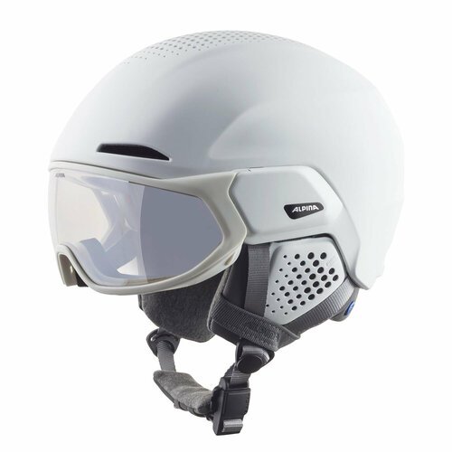 Шлем с визором ALPINA Alto V White Matt (см:55-59)