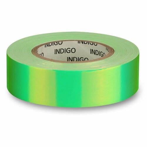 Обмотка для гимнастического обруча INDIGO Rainbow IN151-GYL, 20мм × 14м, зелено-желто-лимонная