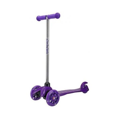 Детский 3-колесный самокат Moby Kids 64970, фиолетовый
