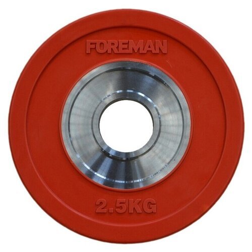 Диск FOREMAN FM/BM 2.5 кг красный