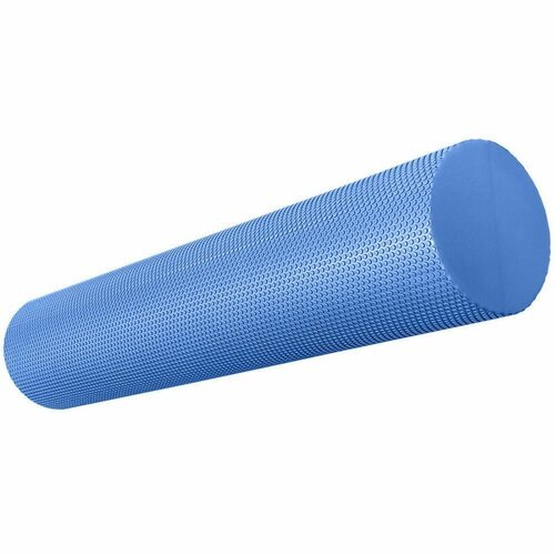 Ролик для йоги полумягкий Профи 60x15cm синий ЭВА Спортекс E39105-4