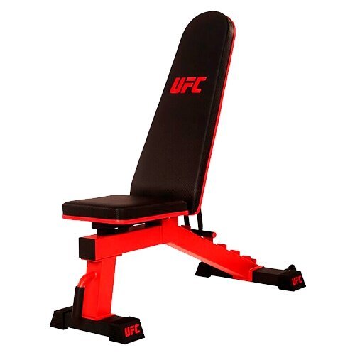 Скамья UFC UHB-69843 черный/красный