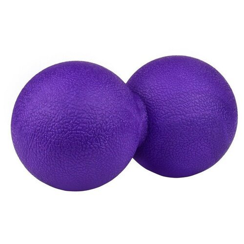 Мяч для йоги двойной CLIFF 6*12см, фиолетовый
