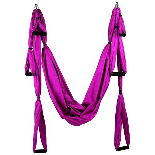 Гамак для йоги 250 x 140 см, цвет фиолетовый Sangh