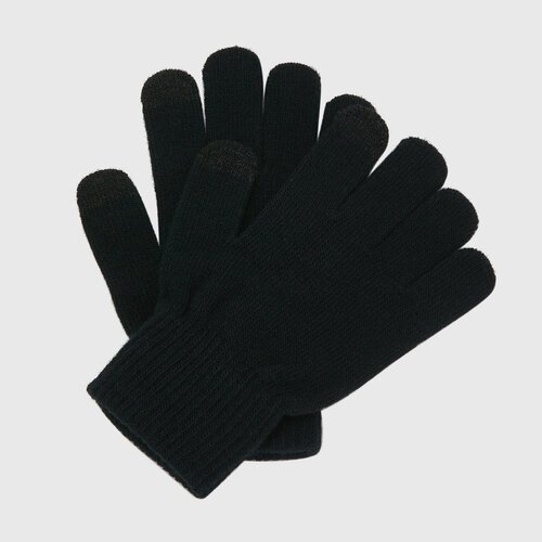 Перчатки детские Demix Knitted 105529-99, размер 5/6, Черный
