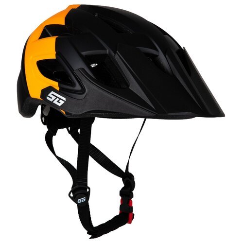 Шлем защитный STG, TS-39, M, черный/оранжевый