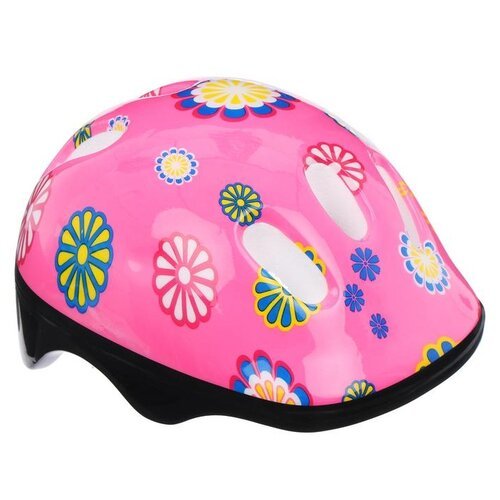 Шлем защитный детский, ONLITOP, OT-SH6, размер S (52-54 см), цвет розовый