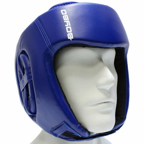 Боксерский шлем Boybo Titan синий, XL