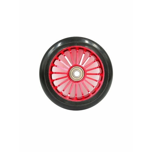 Колесо для трюкового самоката 110 мм Спицы красное (алюминий), 805427-KR1