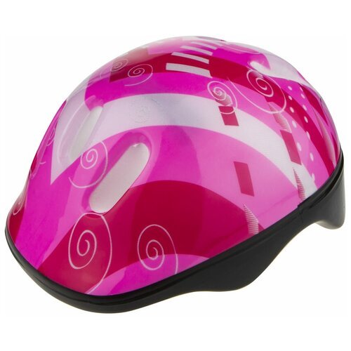 Детский защитный шлем, цвет: розовый