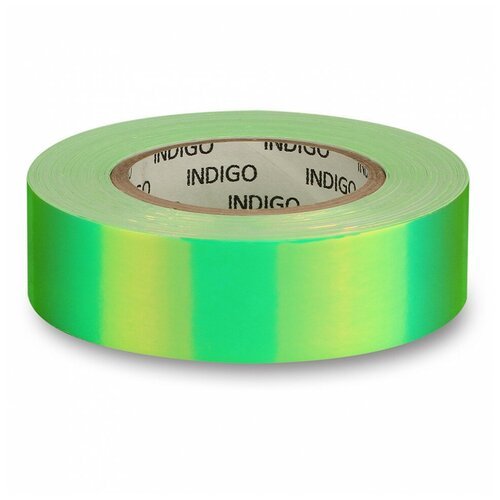 Обмотка для гимнастического обруча INDIGO Rainbow IN151-GYL, 20мм*14м зелено-желтый