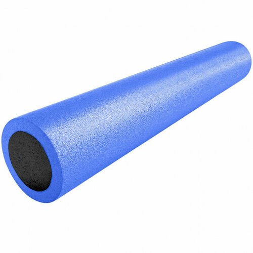 Ролик для йоги полнотелый PEF90-47 (синий/черный) 90х15см. (B34501)