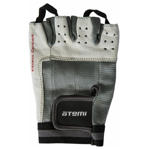 Перчатки для фитнеса Atemi, AFG02M, черно-белые, размер M
