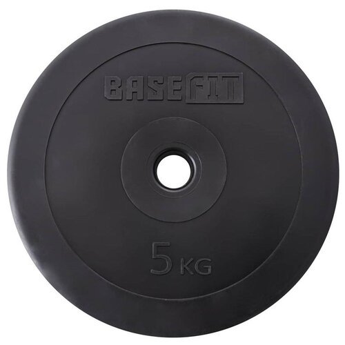 Диск BaseFit BB-203 5 кг 5 кг 1 шт. черный