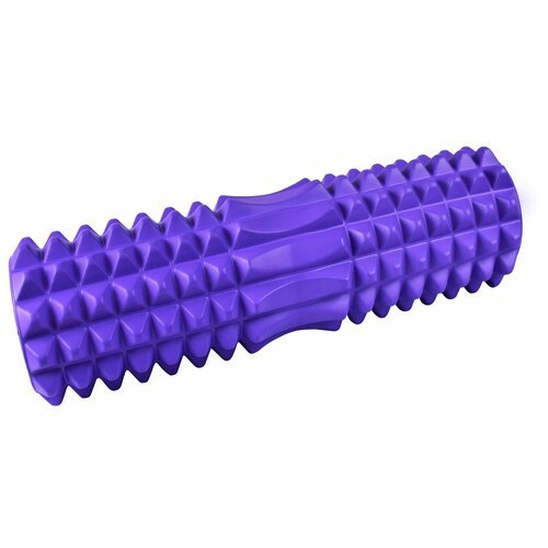 Ролик массажный для йоги CLIFF 45*13см, фиолетовый