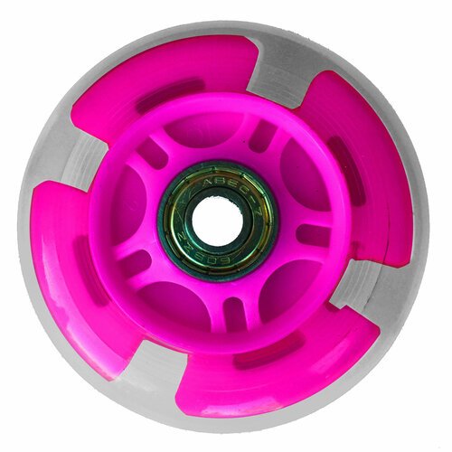 Колесо Sportsbaby Заднее светящееся колесо для детской самоката Sportsbaby 78-80 мм фиолетовый