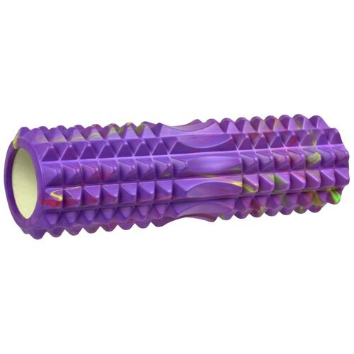Валик для фитнеса Strong 45 х 13 см multicolor фиолетовый МС-12