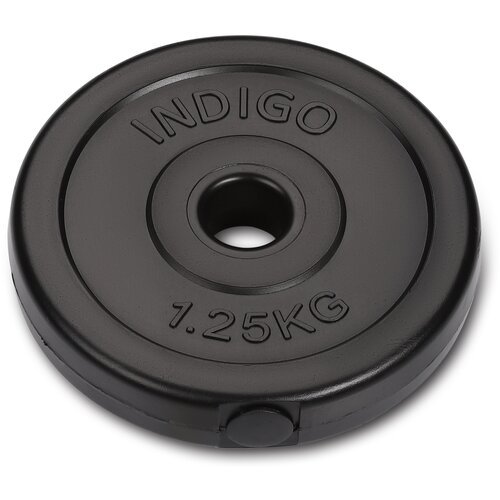 Диск пластиковый 26 мм INDIGO IN123 Черный 1,25 кг