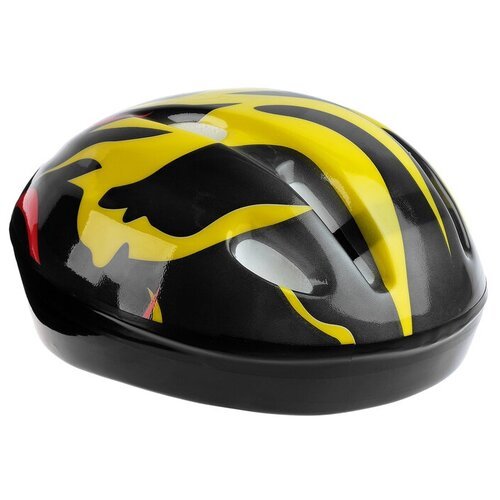 ONLYTOP Шлем защитный детский OT-H6, размер S, 52-54 см, цвет чёрный
