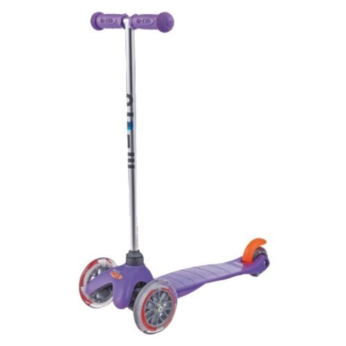 Детский 3-колесный самокат Micro Mini Micro, purple, без рекламы