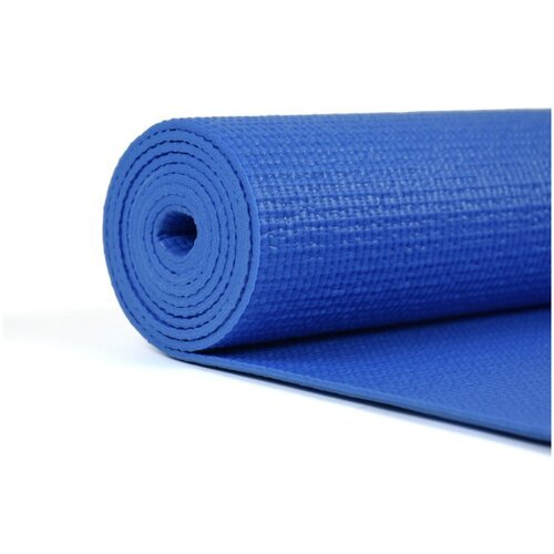 Коврик для йоги CLIFF PVC с чехлом (1720*610*6мм), голубой