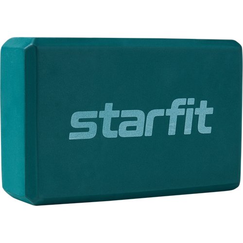 Блок для йоги Starfit Yb-200 Eva, изумрудный