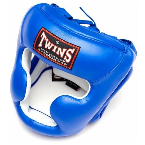 Боксерский шлем Twins HGL3 Blue (XL)