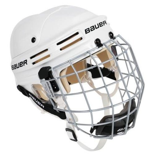 Шлем хоккейный Bauer, 4500 Helmet Combo Sr, S, white