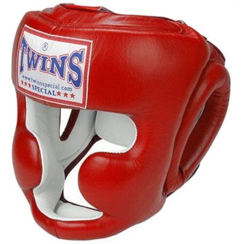 Боксерский шлем Twins Special HGL-6 красный (XL)