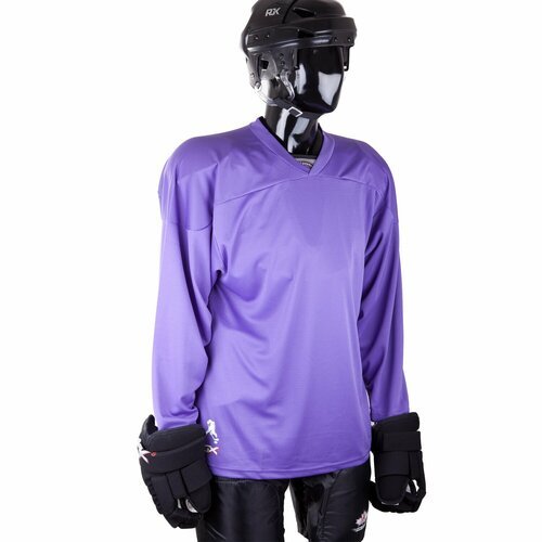Джемпер хоккейный Rgx Hs-06 It.purple Junior (фиолетовый) размер XXXS