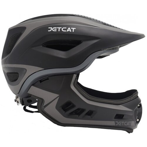 Шлем защитный JETCAT, FullFace Raptor, S, black/grey