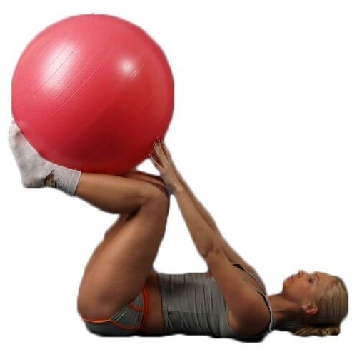 Мяч гимнастический с системой ABS 65 см с насосом