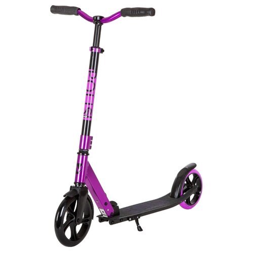 Детский 2-колесный городской самокат Novatrack Polis 200 Pro (2022), фиолетовый