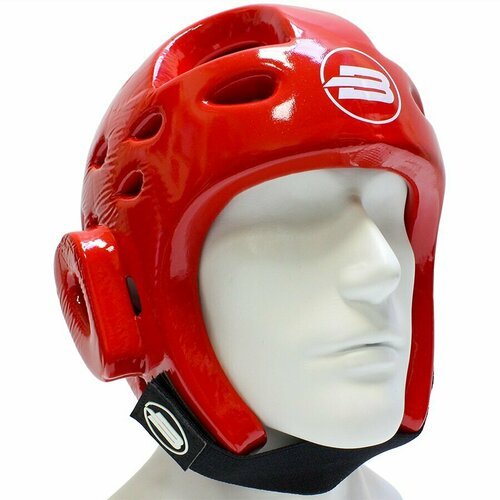 Шлем тхеквандо BoyBo Premium красный, BHT44 (S)