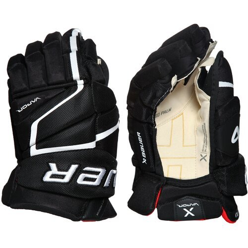 Перчатки хоккейные BAUER Vapor 3X Pro S22 INT 1059958 (13 / черный-белый)