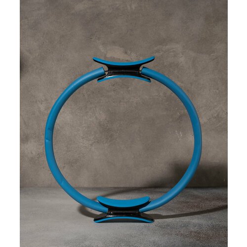 Кольцо для пилатеса, диаметр 37 см, цвет голубой