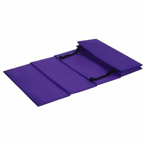 Коврик гимнастический детский 145 х 50 см, толщина 1 см, цвет фиолетовый
