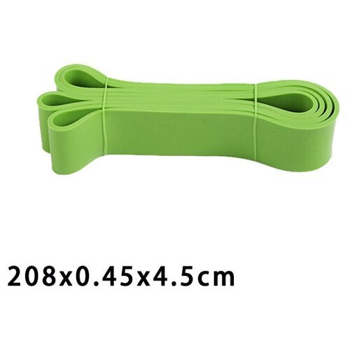 Эспандер резиновая петля для фитнеса Зеленая, 45,3-54,4 кг
