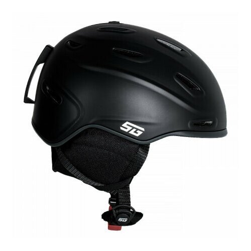 Шлем зимний STG HK004, M (54-58 см), черный