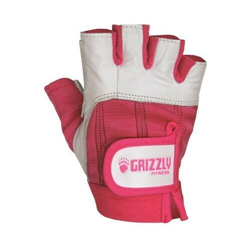 Перчатки для фитнеса Grizzly Fitness Training Gloves L бело-розовый