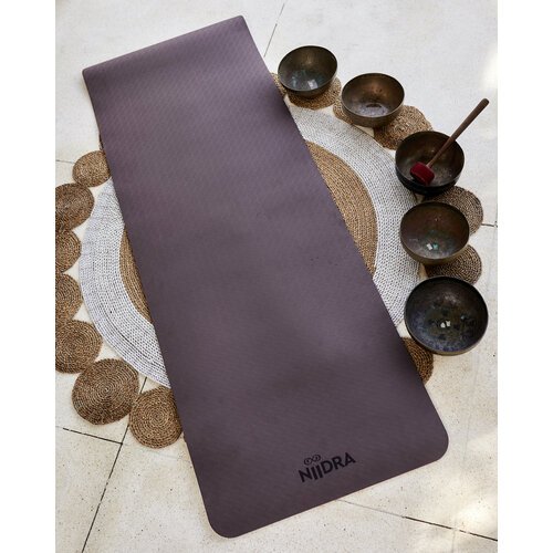 Коврик для йоги и фитнеса NiiDRA Basic, 6 мм