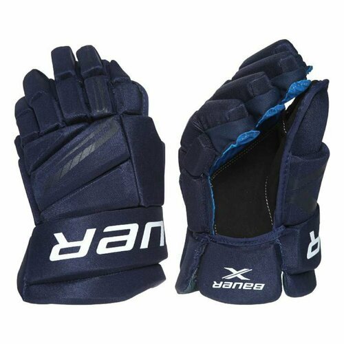 Перчатки хоккейные BAUER X S21 Sr 1058645 (15 / темно-синий)
