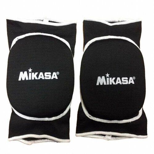 Наколенники Mikasa, материал хлопок-эластик; профессиональные; цвет черный; размер S