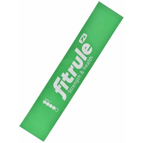Фитнес-резинка для ног FitRule 10 кг, (зеленые)