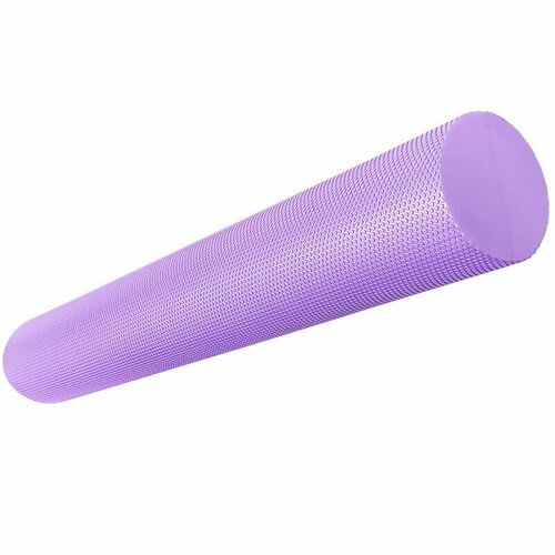 Ролик для йоги полумягкий Профи 90x15cm фиолетовый ЭВА Спортекс E39106-7