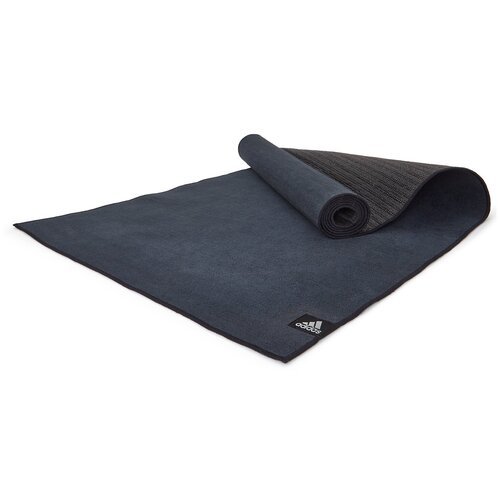 Коврик для йоги adidas ADYG-10680, 173х61х0.2 см черный 0.5 кг 0.2 см
