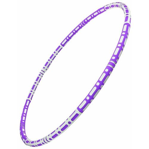 Массажный обруч Solmax, разборный, фиолетовый, 95 см